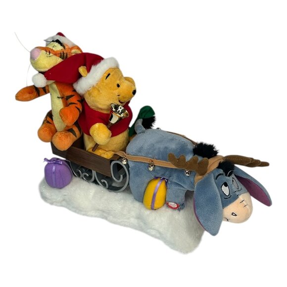 Winnie the Pooh, Tigger, Eeyore, Christmas Sleigh Ride Music Motion Plus… - Picture 5 of 11
